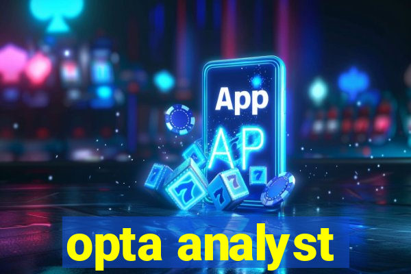 opta analyst